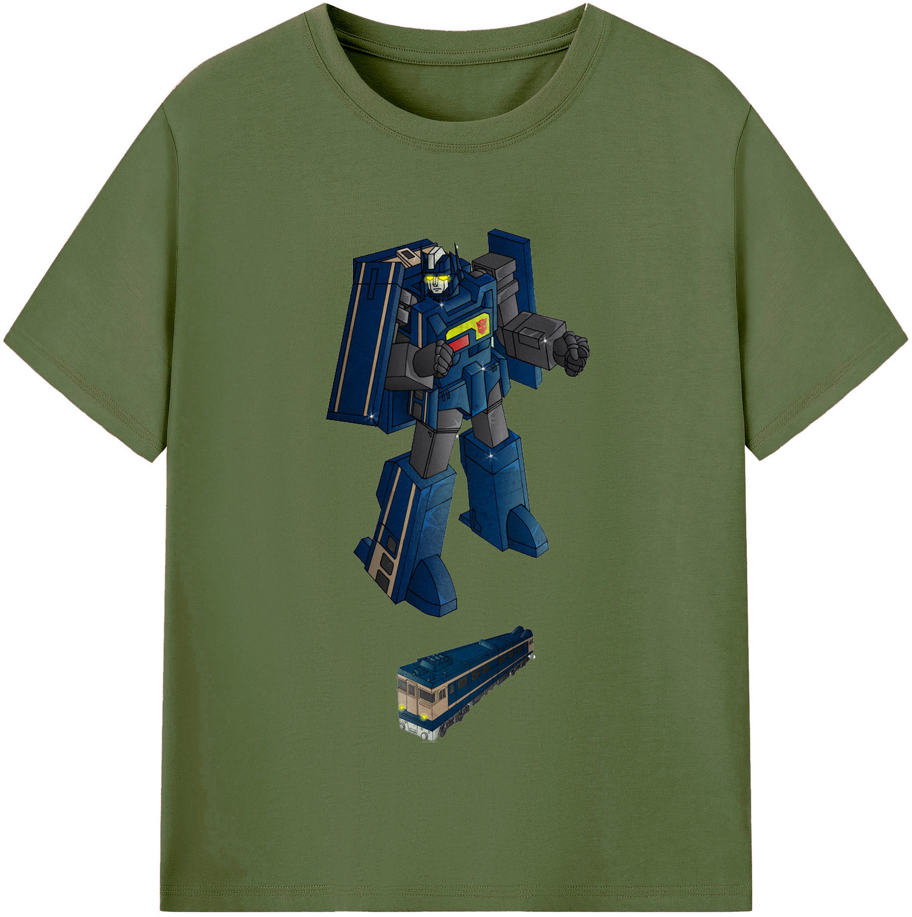 （画像用）  綿100％半袖Tシャツ（フロントプリント）